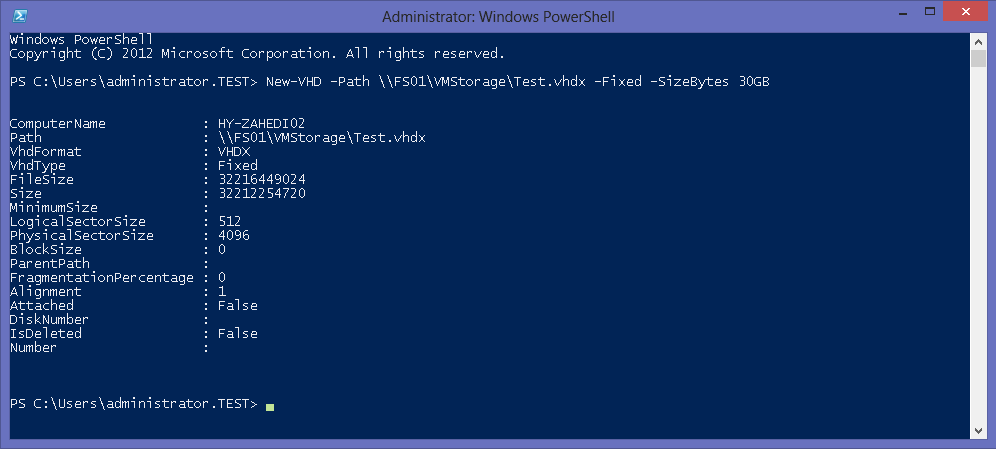 آموزش اجرا و پیاده سازی SMB بر روی Hyper-V