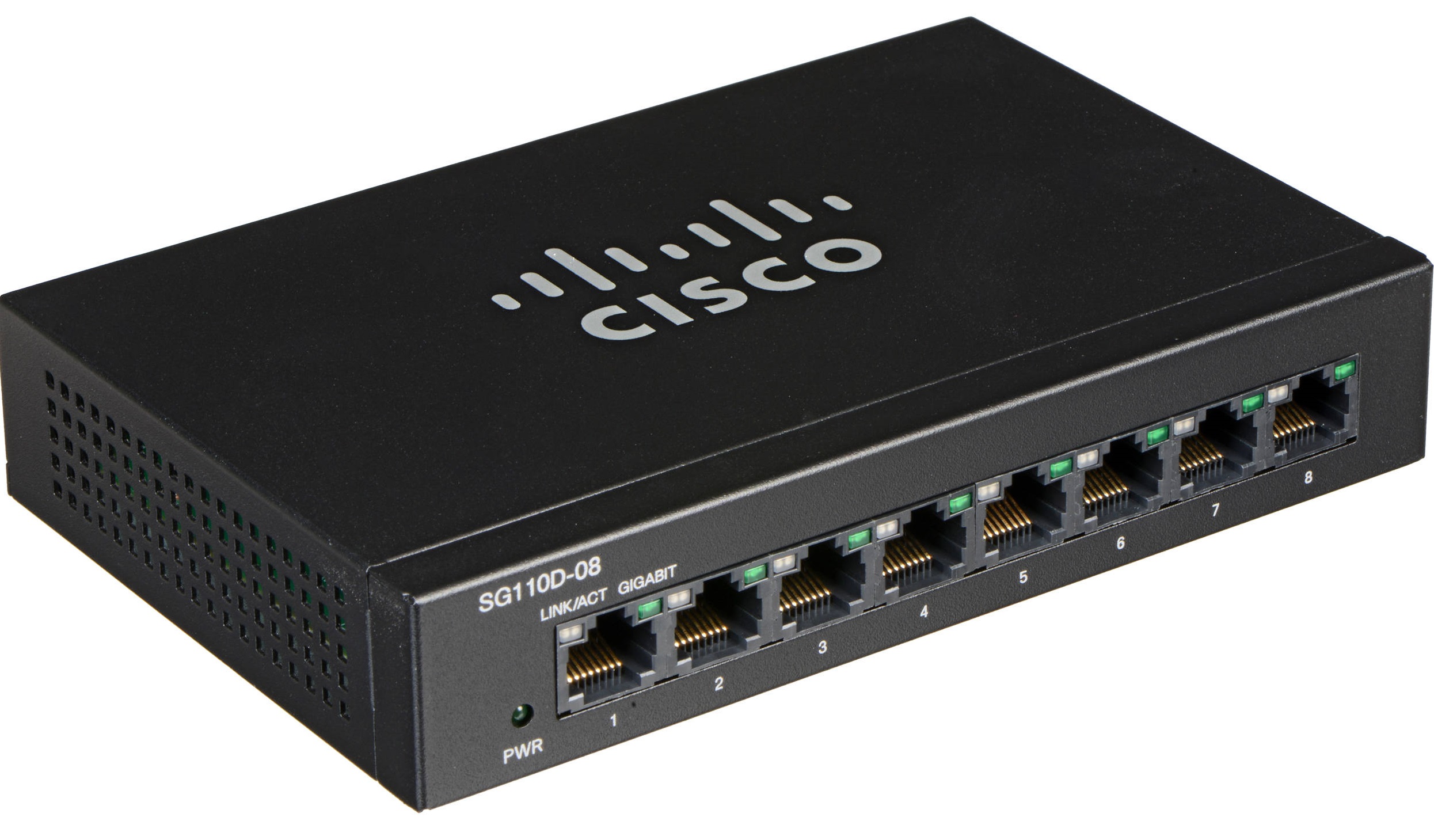 Cisco SG110D 110 Series 8-Port Unmanaged Network Switch