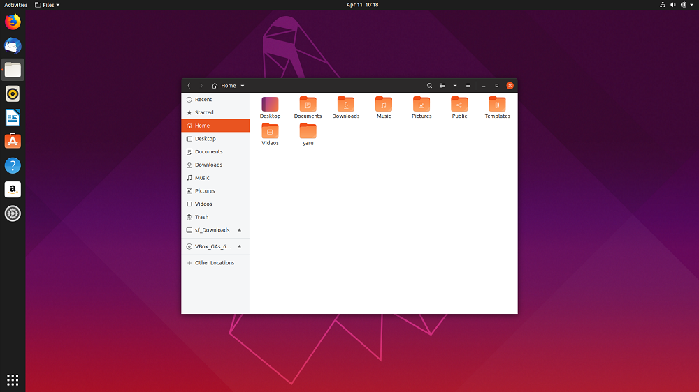Ubuntu Yaru 01