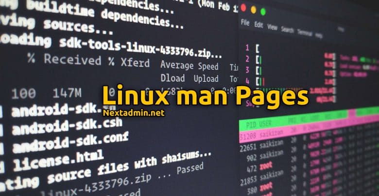 Linux man pages