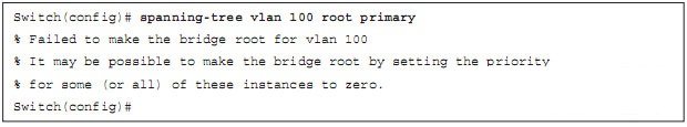 spanning tree root bridge fail