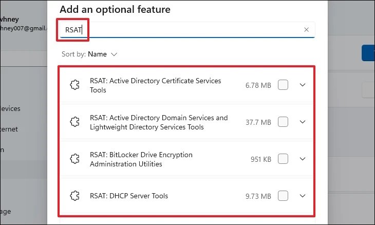 نحوه نصب Remote Server Administration Tools یا RSAT در ویندوز 11